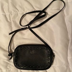Studded Coach crossbody bag